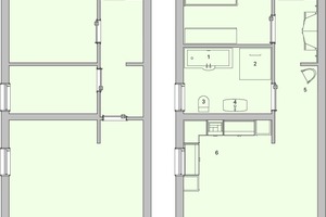  Dieses Beispiel zeigt, dass auch die Umgestaltung bestehender Wohnungen im Mehrfamilienhausbereich bei richtiger Analyse nutzergerecht und kostengünstig erfolgen kann 