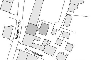  Lageplan, M 1 : 2 000 