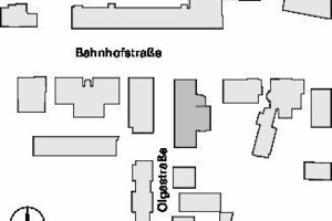  Lageplan, M 1 :  3500 