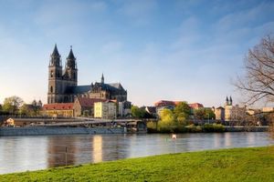  Magdeburg, die Schöne an der Elbe, jetzt energieeffizient aufgestellt 