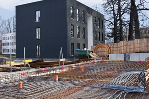  Das  green:house ist eines von 13 Solitärgebäuden im Zuge der Campuserweiterung 