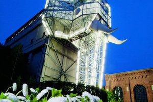  Der Glaselefant mit Guinnessbucheintrag imMaximilianpark Hamm gilt an der Lippe als architektonisches Highlight 