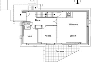  Grundriss EG, M 1 : 250 