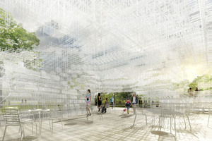  Serpentine Gallery Pavilion 2013, Architekt: Sou Fujimoto 