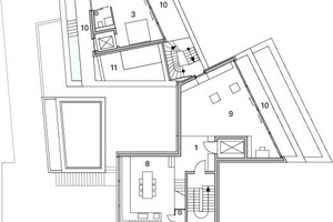  Grundriss 5. Obergeschoss, M 1 : 333 1/3 