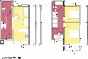  Grundrisse, M 1 : 150 