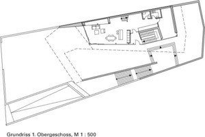  Grundriss 1.OG, M 1 : 500 