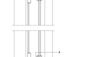  	1	Holzschraube, unter 45° eingedreht	2	Sto- Gleitlagerprofil mit Kompriband	3	Wandaufbau: Mineralischer Putz, 		Sto- Therm-Wood Platte, 		Holzständerwerk mit Holzfaserdämmung, 		Sperrholzplatte, Cellco-Platte, Lehmputz	4	Fensterabdichtung und 		Multifunktions-Fugendichtungsband	5	Fensterbank	6	Dämmung und Putz 