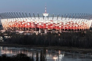  Das Nationalstadion Warschau diente als Austragungsstätte bei der Fußball EM 2012 