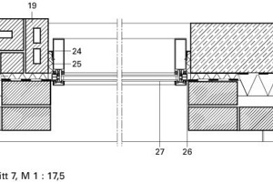  Detail Fensterlaibung, M 1 : 17,5 