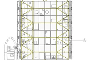  Grundriss der Plattform 