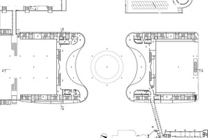  Grundriss Zwischengeschoss/EG, M 1 : 1 500 