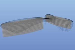  Das Stahl-Glas-Netz hat eine Gesamtfläche von 16 000 m² Tragwerksplaner Gitterschale: Schlaich Bergermann und Partner 