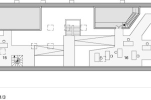  Grundriss Level 2, M 1 : 333 1/3 