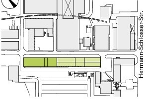  Lageplan, M 1 : 5 000 