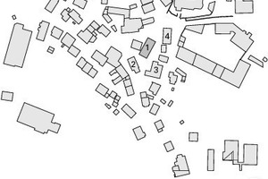  Lageplan, M 1 : 5 000 