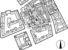  Lageplan, M 1 : 6 500 