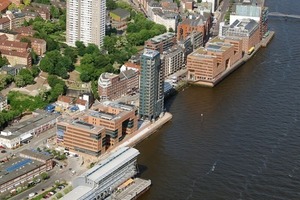  Holzhafen, Hamburg, Bürogebäude, Wohnen und Arbeiten, KCAP/ASTOC, 1999-2003 