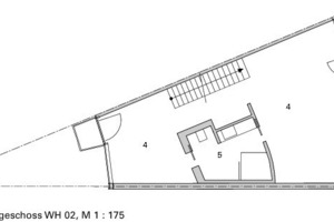  Grundriss OG, WH 2, M 1:175 