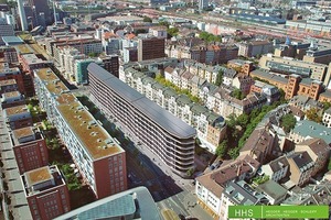  Aktiv-Stadthaus Speicherstraße Frankfurt a. M./Bauherr ABG Frankfurt Holding  