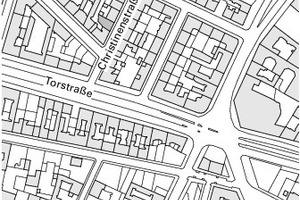  Lageplan, M 1 : 6 500 