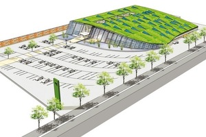  Im Rahmen des EcoCommercial Building Programms ist eine Studie für einen nachhaltigen Supermarkt entstanden, mit einem 75 % geringerem Energieverbrauch als ein herkömmlicher Supermarkt gleicher Größe 