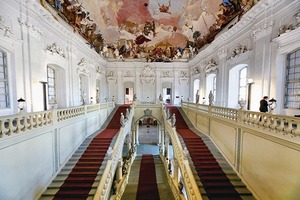  Die Würzburger Residenz wurde von dem damals jungen Architekten Balthasar Neumann errichtet wurde 