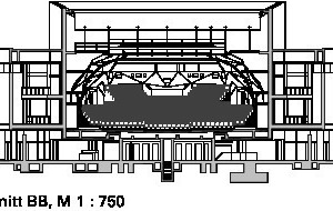  Schnitt BB, M 1 : 750 