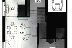  Tageslichtuntersuchung Maison Air et Lumière/EG 