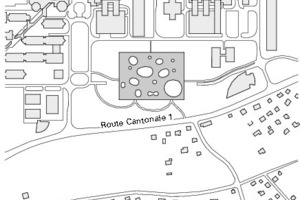  Lageplan, M 1:10000 