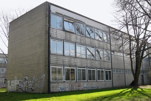  Die Fassade im Bestand und nach der Sanierung 