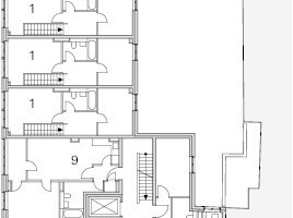  Grundriss 1. Obergeschoss, M 1 : 500 