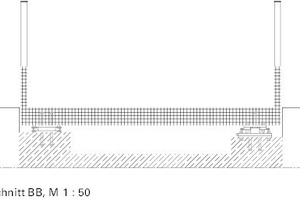  Schnitt BB, M 1 : 50 
