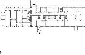  Grundriss Erdgeschoss, M 1 : 1 250 