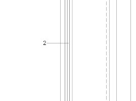  Fassadenschnitt, M 1 : 20 