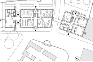  Grundriss Erdgeschoss, M 1 : 500 