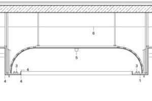  Detail Schnitt Decke, M 1 : 50 