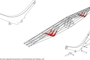  Axonometrie der Tragstruktur, o.M. 