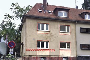  Das Reihenendhaus vor dem Umbau 