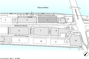  Lageplan, M 1 : 4 500 