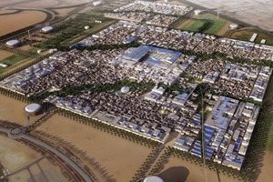  Der Masterplan von Masdar City erfasst ca. 6 km² 