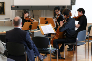  Das Kilian Quartett sorgte für die musikalische Begleitung der Preisverleihung 
