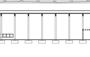  Schnitt CC, M 1 : 750 