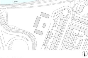  Lageplan, M 1 : 3 000 