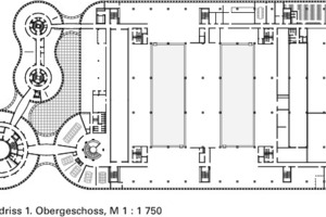  Grundriss 1. OG, M 1 : 1 750 