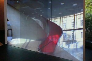  Gemeinsam mit A.G.Licht und Lightlife entwickelte UNStudio ein Ausstellungsmodul, das räumliche Einblicke in die Architektur eröffnet  