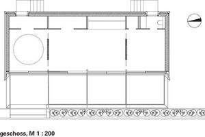  Grundriss, M 1 : 200 