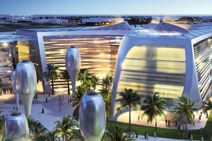  Masdar City-Blütenblätter des Himmels (geschlossen) 