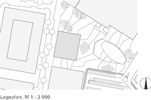  Lageplan, M 1 : 3 000 