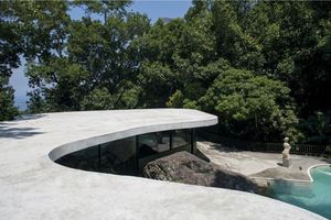  Oscar Niemeyer, Haus in Canoas, Rio de Janeiro, Brasilien 